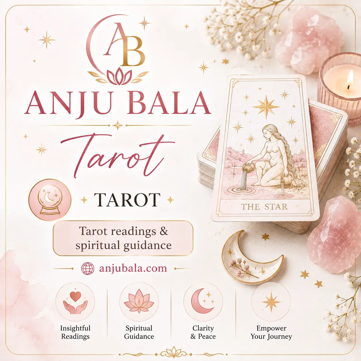 Anju Bala Tarot - tarot readings and spiritual guidance