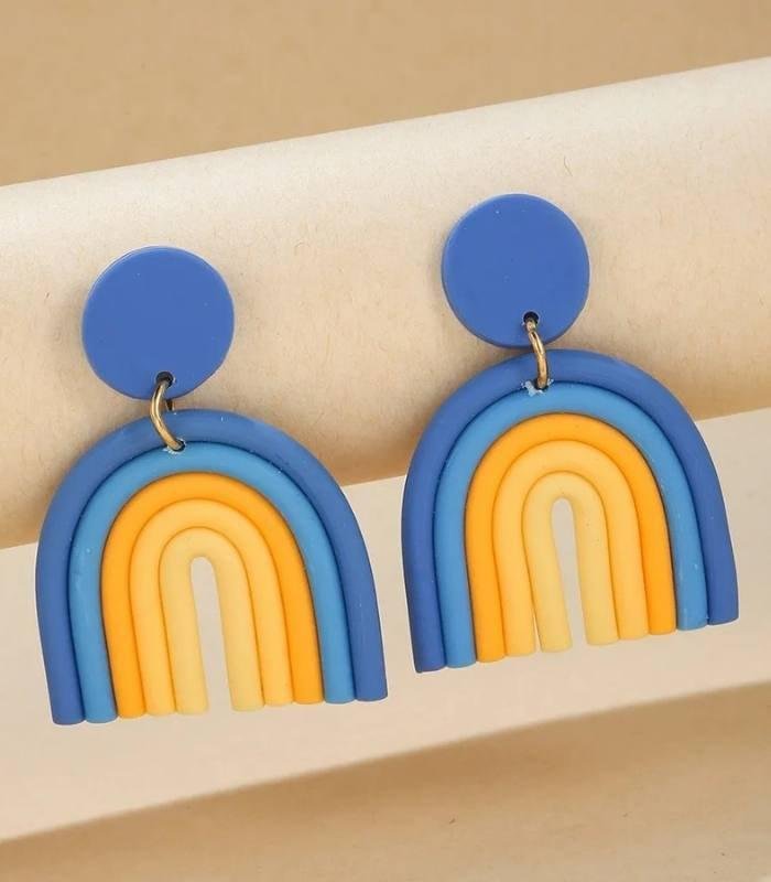 Bling On Polymer clay earring