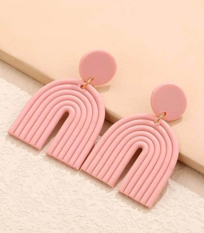 Bling On Polymer clay earring