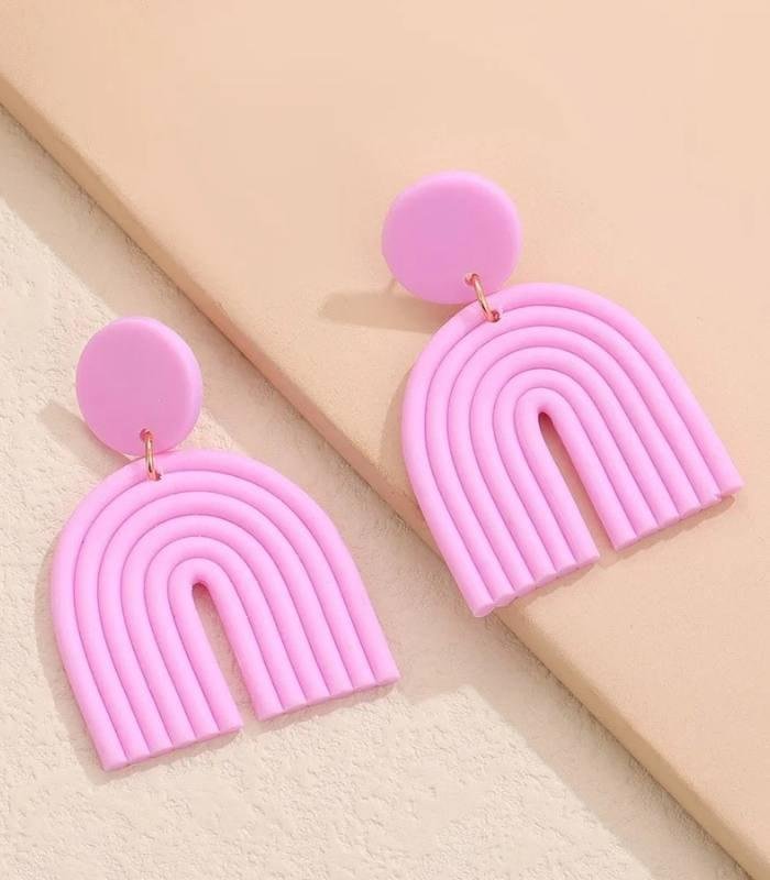 Bling On Polymer clay earring