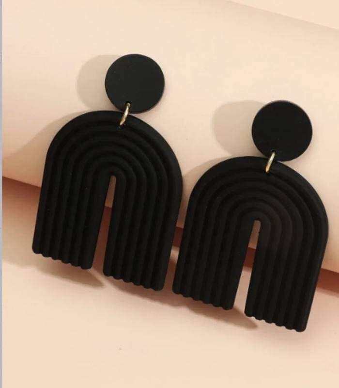 Bling On Polymer clay earring