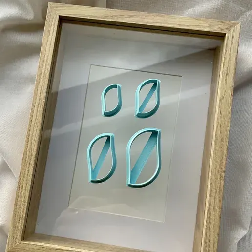 Polymer-Clay-Leaf-Shape-Cutter-Set-4-pcs--Handmade-Jewelry-Craft-Tool-by-Bling-On®