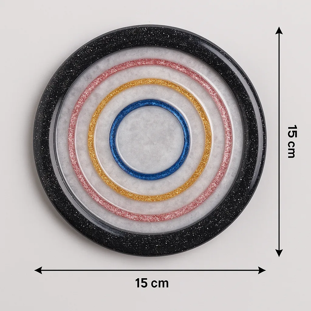 ✨ Add luxury to your space with our Round Resin Decorative Plate 🌟 Handmade with glitter rings in gold, red, black & blue, it’s perfect as a coaster, jewelry tray, centerpiece, or eco-conscious décor 🌿. 🎁 A viral and trending handmade resin product in India – loved by Indian girls, Millennials, Gen Z, and gift buyers 💖. 👉 Shop Now: www.blingon.co.in #resinplate #resincoaster #resinjewelry #handmadejewelry #genZjewelry #millennialsjewelry #sexyjewelry #indianjewelrytrends #luxuryhomedecor #resindecor #blingon #viralindia #resinartist #resinjewelryindia #valentinegift #customizablegift #polymerclayjewelry #resinartindia #luxuryitem #skillindia