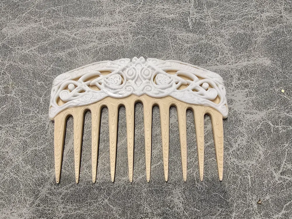 Celtic Knot Luxury Floral Resin Bridal Hair Comb – Handmade Bridal Hair Accessory India Premium Resin Jewellery Wedding & Mehendi Floral Hair Pin 👑🌿
