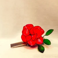 Bling On Luxurious Red Rose Flower Brooch – Amzon Etsy Product) copy