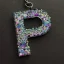 Bling-On®-Luxury-Gem-Rhinestone-Resin-Alphabet-Keychains--Shine-Bright-with-Personalized-Glam