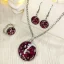 Bling On® Real Rose Resin Jewelry Set – India No.1 Handmade Jewellery for Romance & Shine