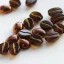 Bling On® Resin Coffee Bean Crystals – 110 Pcs Bulk Value Pack