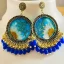 Bling-On®-Resin-Jhumka--Handmade-Elegance-with-Real-Flowers