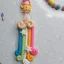 Polymer Clay Rainbow Cloud Window Hanger – Handmade Magic for Every Space ✨ (1)